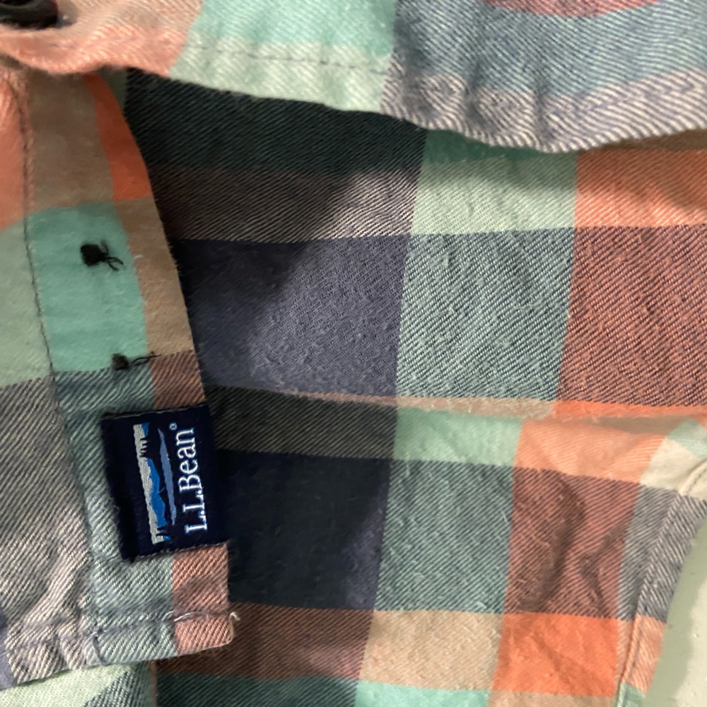 L.L. Bean Women’s Flannel - Picture 3 of 5